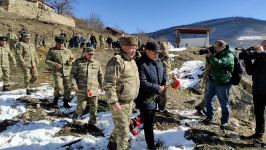 28 il sonra misli ilə alınan qisas - Qəhrəman hərbçilərimiz Daşaltıda şəhidlərimizi andı (FOTO/VİDEO)