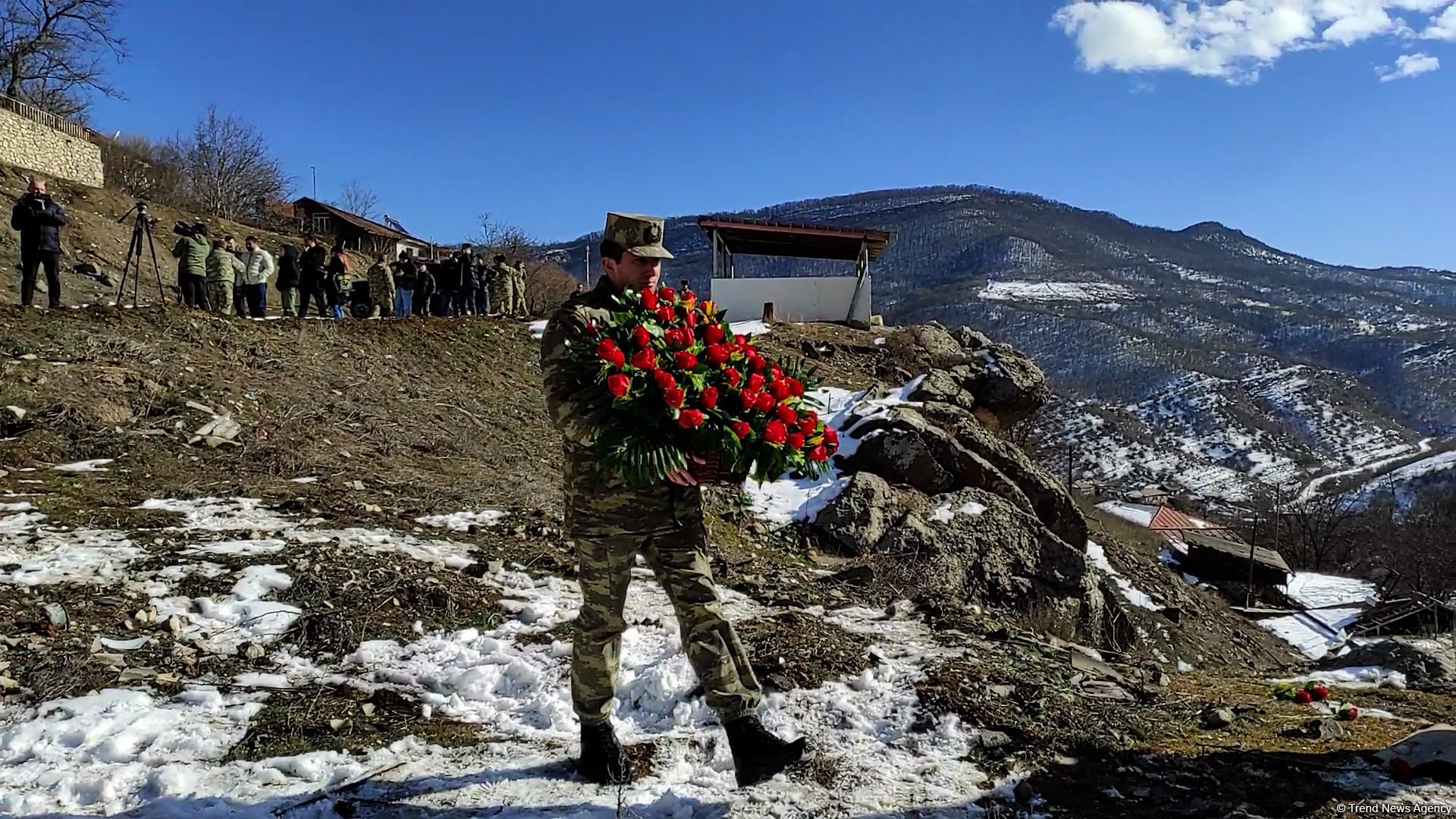 28 il sonra misli ilə alınan qisas - Qəhrəman hərbçilərimiz Daşaltıda şəhidlərimizi andı (FOTO/VİDEO)