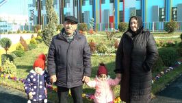 Qəsəbədə məktəb, uşaq bağçası, tibb məntəqəsinin yaradılmasına görə Prezident İlham Əliyevə və Birinci xanım Mehriban Əliyevaya hədsiz təşəkkür edirik - Binə sakinləri (FOTO/VİDEO)