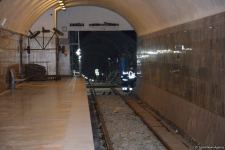 Metronun “Cəfər Cabbarlı” stansiyasında təmir işlərinin növbəti mərhələsi başlanıb (FOTO)