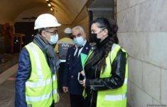Metronun “Cəfər Cabbarlı” stansiyasında təmir işlərinin növbəti mərhələsi başlanıb (FOTO)