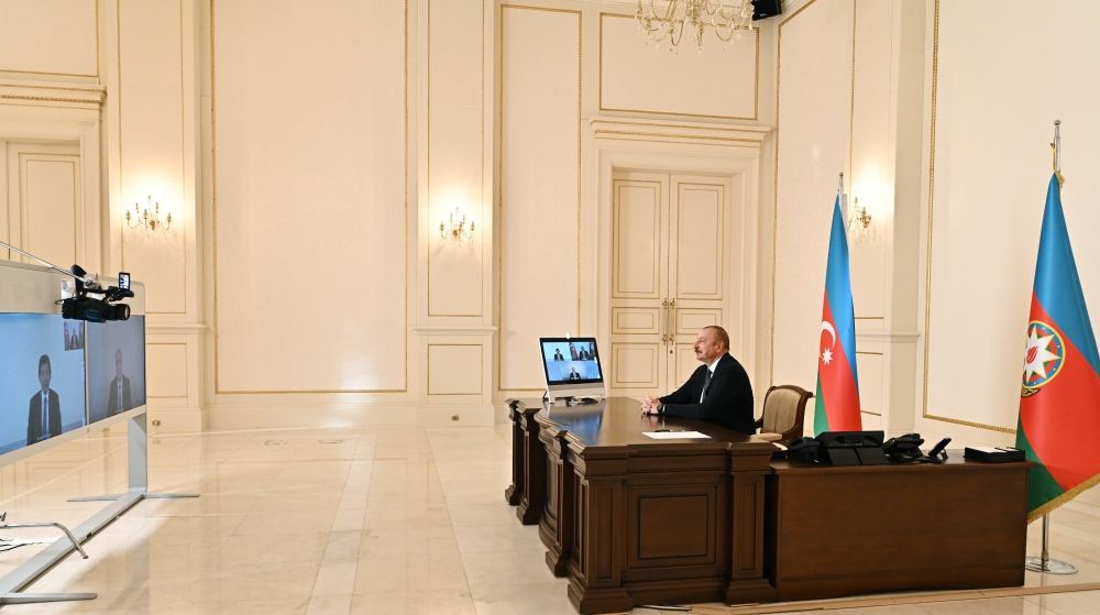Prezident İlham Əliyev Ümumdünya Gömrük Təşkilatının Baş katibini videoformatda qəbul edib (FOTO/VİDEO) (YENİLƏNİB)
