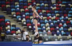 Milli Gimnastika Arenasında batut gimnastikası üzrə 6-cı, tamblinq üzrə 18-ci Azərbaycan Birinciliyi və Bakı Çempionatı start götürüb (FOTO)