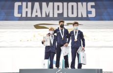 Batut gimnastikası üzrə Azərbaycan Birinciliyi və Bakı Çempionatında qaliblər müəyyənləşib - Mükafatlandırma mərasimi (FOTO)