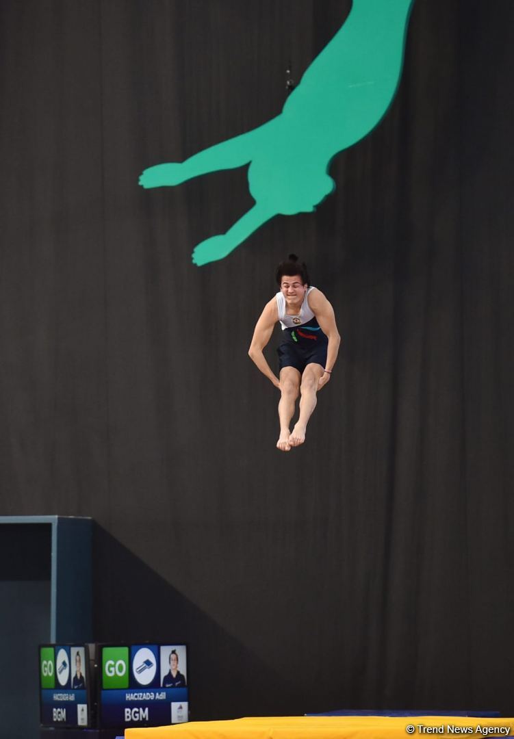 Milli Gimnastika Arenasında batut gimnastikası və tamblinq üzrə Azərbaycan Birinciliyi və Bakı Çempionatının qalibləri mükafatlandırılıb (FOTO)