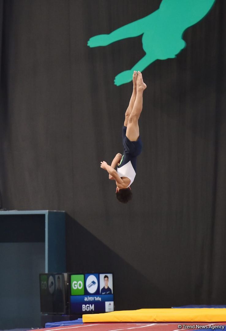Milli Gimnastika Arenasında batut gimnastikası və tamblinq üzrə Azərbaycan Birinciliyi və Bakı Çempionatının qalibləri mükafatlandırılıb (FOTO)