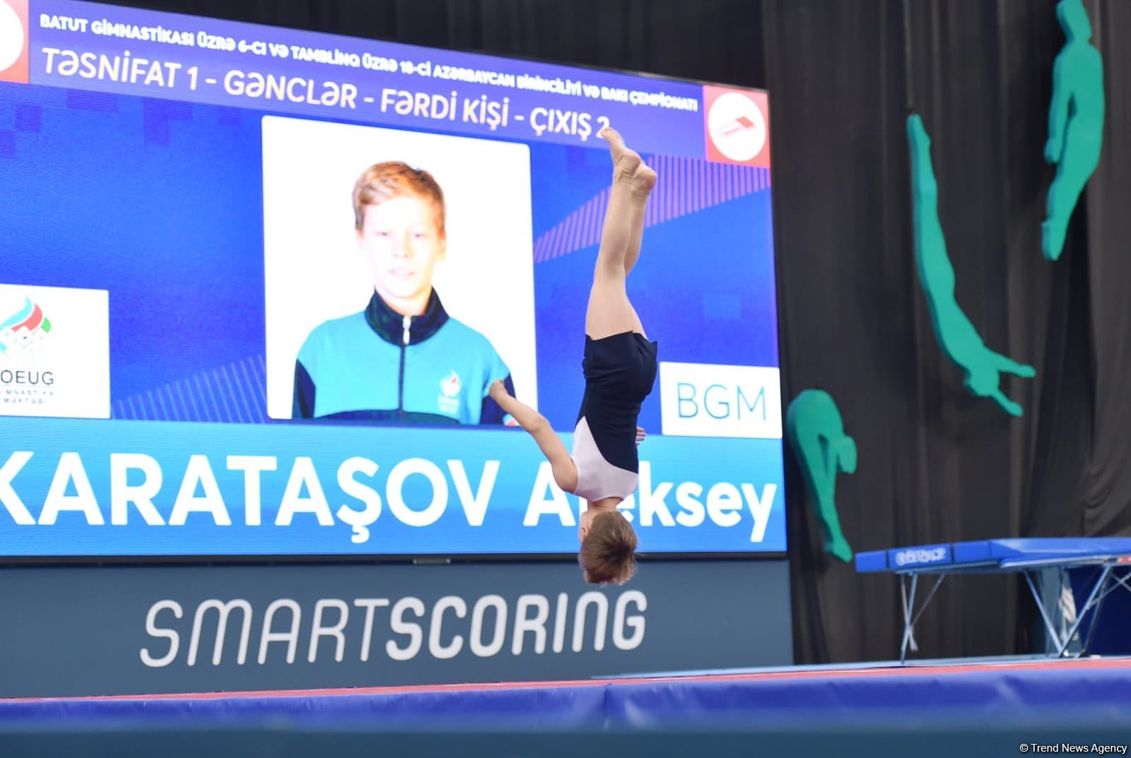 Batut gimnastikası üzrə Azərbaycan Birinciliyi və Bakı Çempionatında qaliblər müəyyənləşib - Mükafatlandırma mərasimi (FOTO)