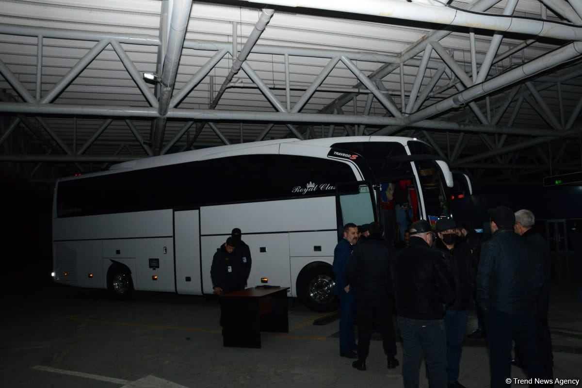 Şuşaya növbəti sərnişin avtobus reysi yola düşüb (FOTO/VİDEO)