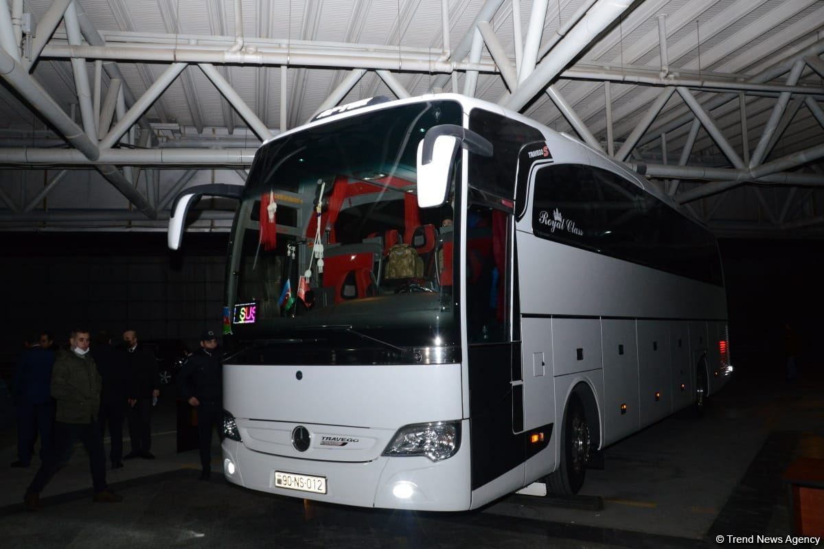 Şuşaya növbəti sərnişin avtobus reysi yola düşüb (FOTO/VİDEO)