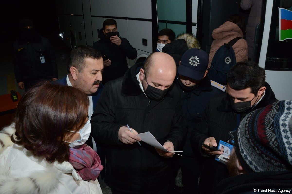 Şuşaya növbəti sərnişin avtobus reysi yola düşüb (FOTO/VİDEO)