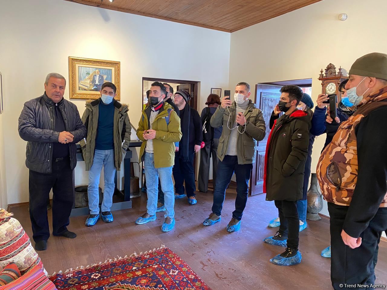Bu gün Şuşaya səfər edənlər bu ərazilərdə olublar (FOTO)