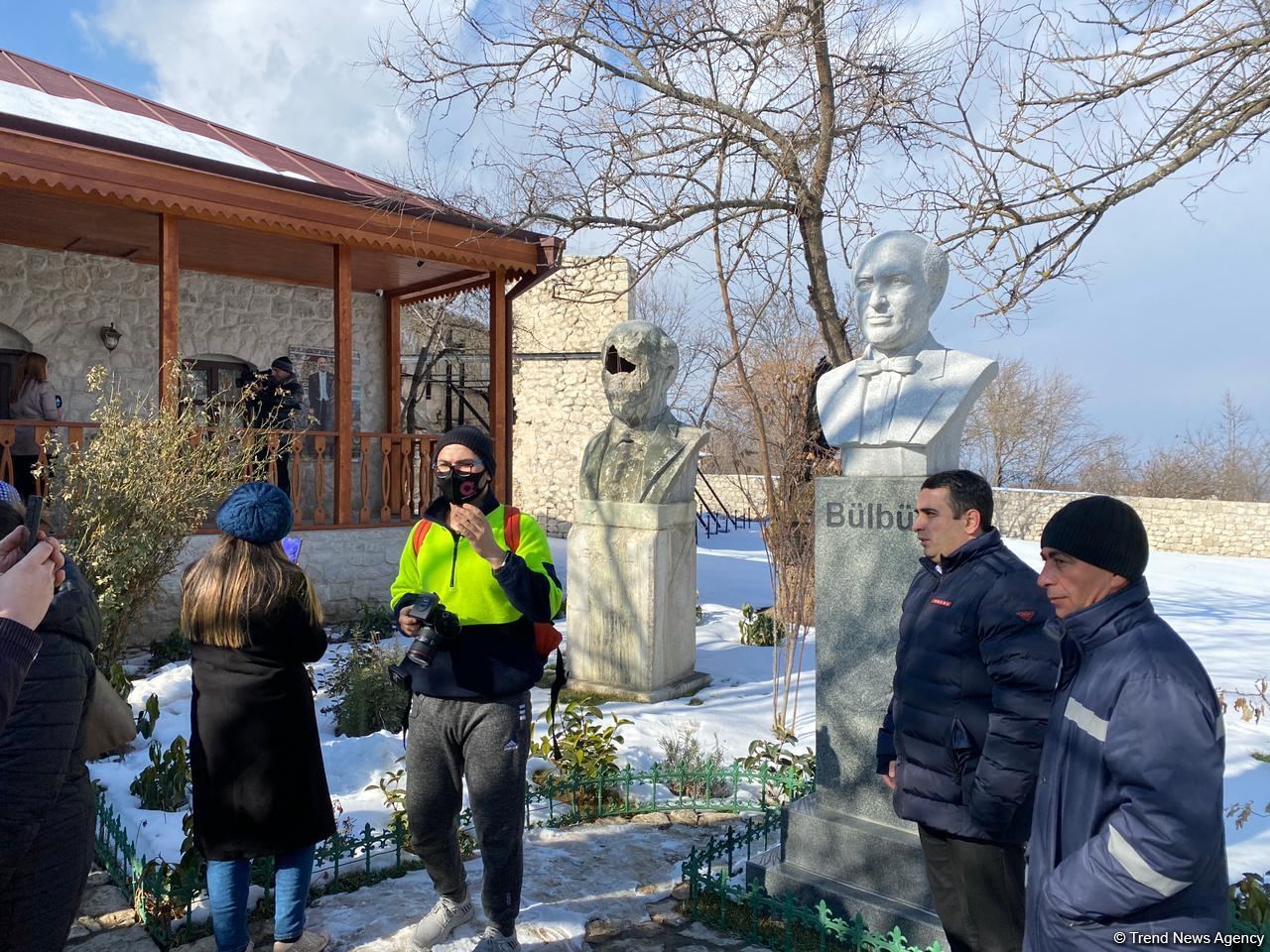 Bu gün Şuşaya səfər edənlər bu ərazilərdə olublar (FOTO)