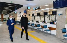 Prezident İlham Əliyev Gəncə şəhərində səfərdə olub (FOTO/VİDEO)