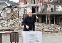 Prezident İlham Əliyev Gəncə şəhərində səfərdə olub (FOTO/VİDEO)