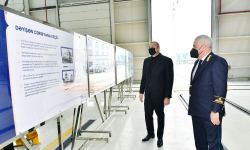 Prezident İlham Əliyev “Azərbaycan Dəmir Yolları” QSC-nin lokomotiv deposunun açılışında iştirak edib (YENİLƏNİB) (FOTO/VİDEO)