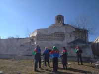 Bakıdan gedən növbəti sərnişinlər Ağdamda (FOTO)