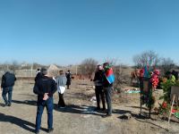Bakıdan gedən növbəti sərnişinlər Ağdamda (FOTO)