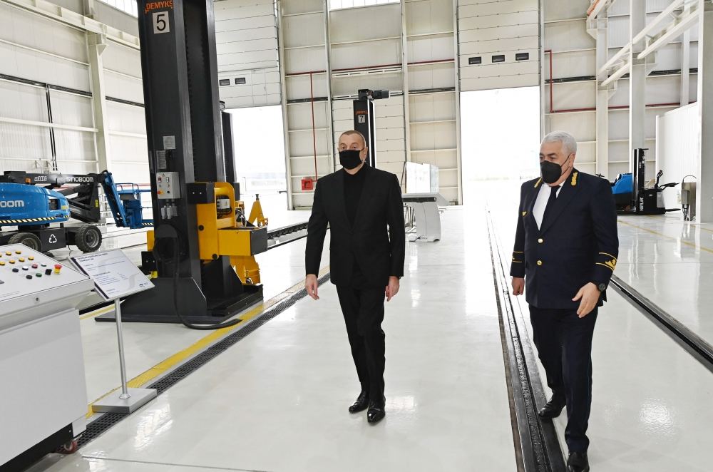 Prezident İlham Əliyev “Azərbaycan Dəmir Yolları” QSC-nin lokomotiv deposunun açılışında iştirak edib (YENİLƏNİB) (FOTO/VİDEO)