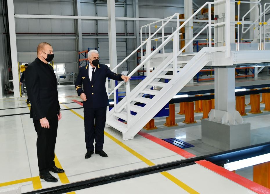 Prezident İlham Əliyev “Azərbaycan Dəmir Yolları” QSC-nin lokomotiv deposunun açılışında iştirak edib (YENİLƏNİB) (FOTO/VİDEO)