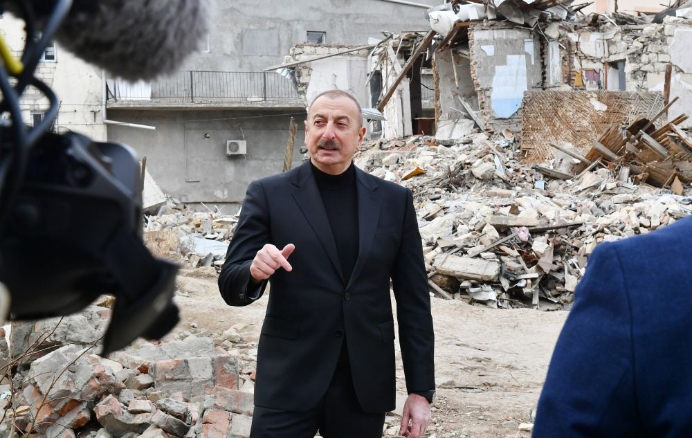 Prezident İlham Əliyev: Əfsuslar olsun ki, indiki Ermənistan hakimiyyəti faşistləri təbliğ edir