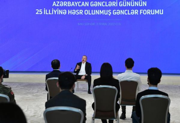 Dünən keçirilən forum Prezdent İlham Əliyevin gənclərə olan diqqət və qayğısının əyani sübutu idi - Forum iştirakçıları təəssüratlarını bölüşdülər