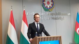 Azərbaycan və Macarıstan XİN rəhbərləri birgə mətbuat konfransı keçirib -  (FOTO/VİDEO)