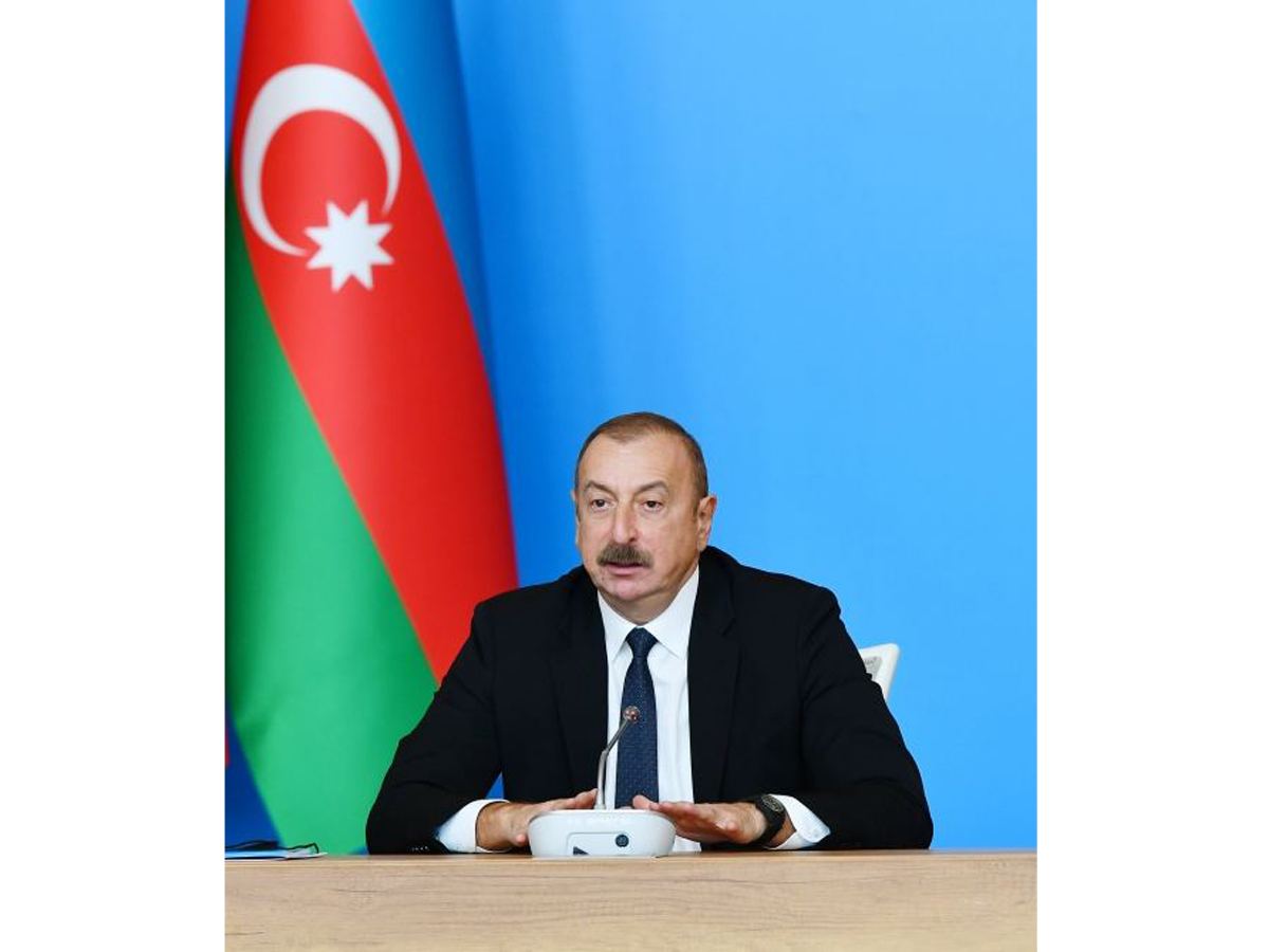 Prezident İlham Əliyev: Bizim enerji siyasətimiz həmişə çox açıq, şəffaf, biznes və nəticələrə hesablanmış olub (TAM NİTQ)