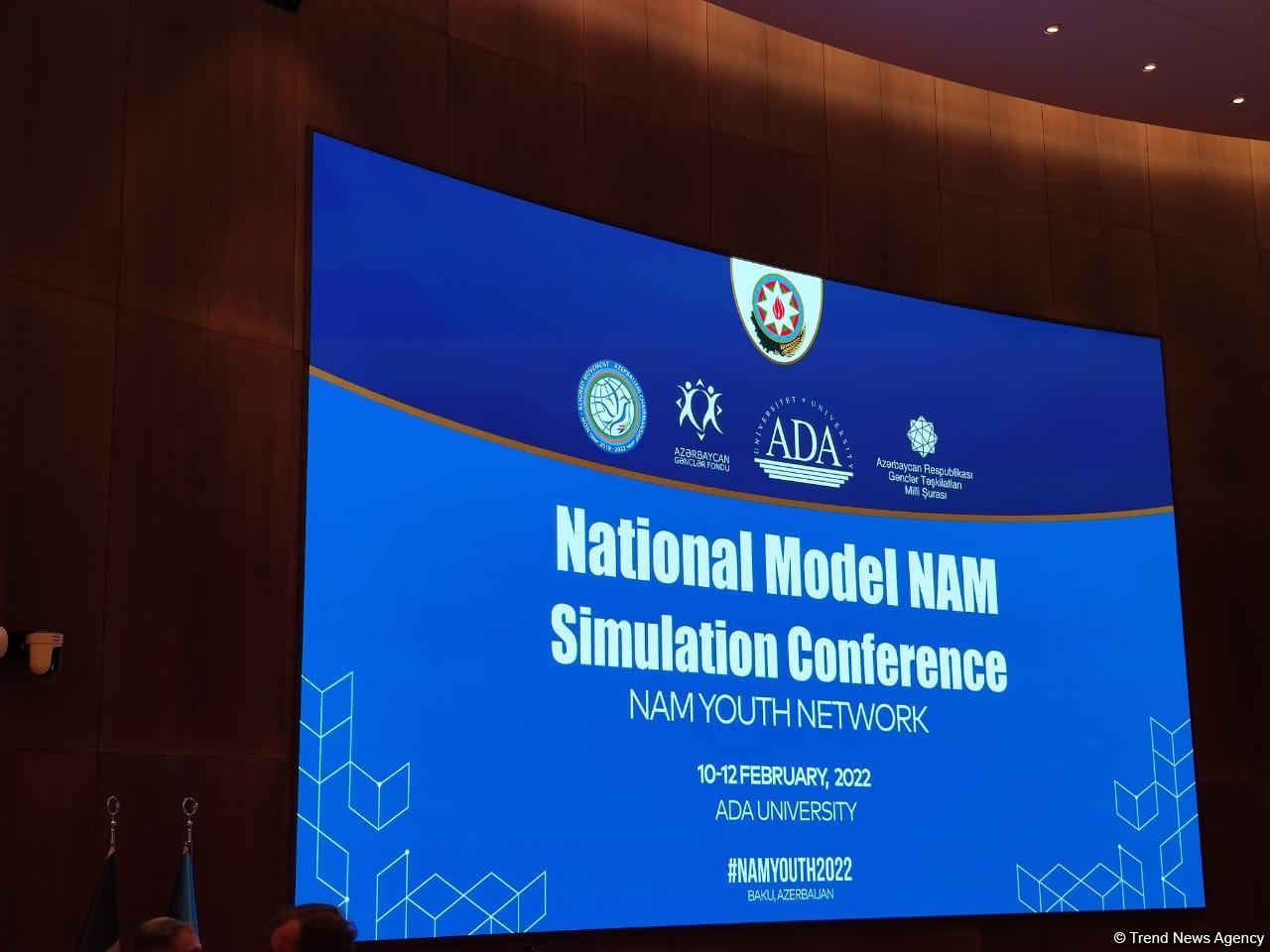 Azərbaycanda Qoşulmama Hərəkatının modeli simulyasiya ofisinin yaradılması üzrə işlər aparılır (FOTO)