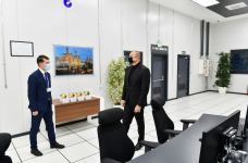 Prezident İlham Əliyev “Qobu” Enerji Qovşağının açılışında iştirak edib (FOTO/VİDEO) (YENİLƏNİB)