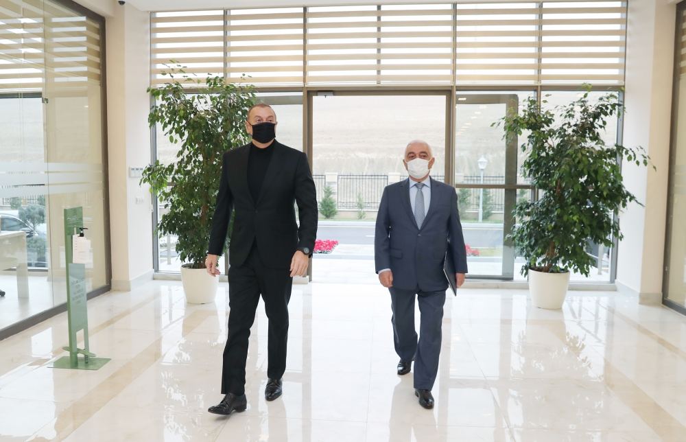 Prezident İlham Əliyev “Qobu” Enerji Qovşağının açılışında iştirak edib (FOTO/VİDEO) (YENİLƏNİB)