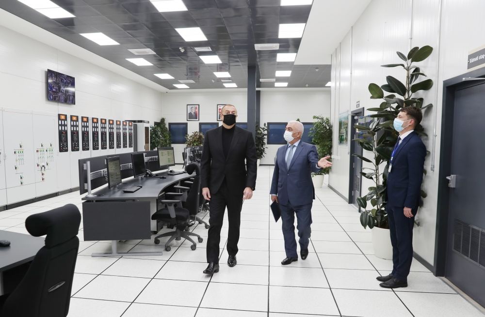 Prezident İlham Əliyev “Qobu” Enerji Qovşağının açılışında iştirak edib (FOTO/VİDEO) (YENİLƏNİB)