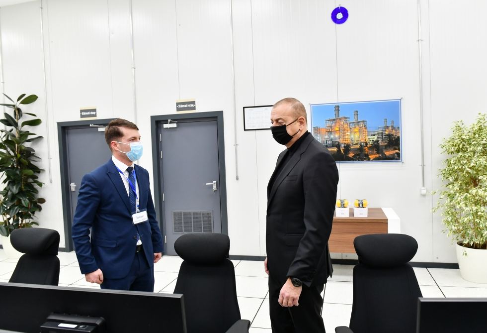 Prezident İlham Əliyev “Qobu” Enerji Qovşağının açılışında iştirak edib (FOTO/VİDEO) (YENİLƏNİB)