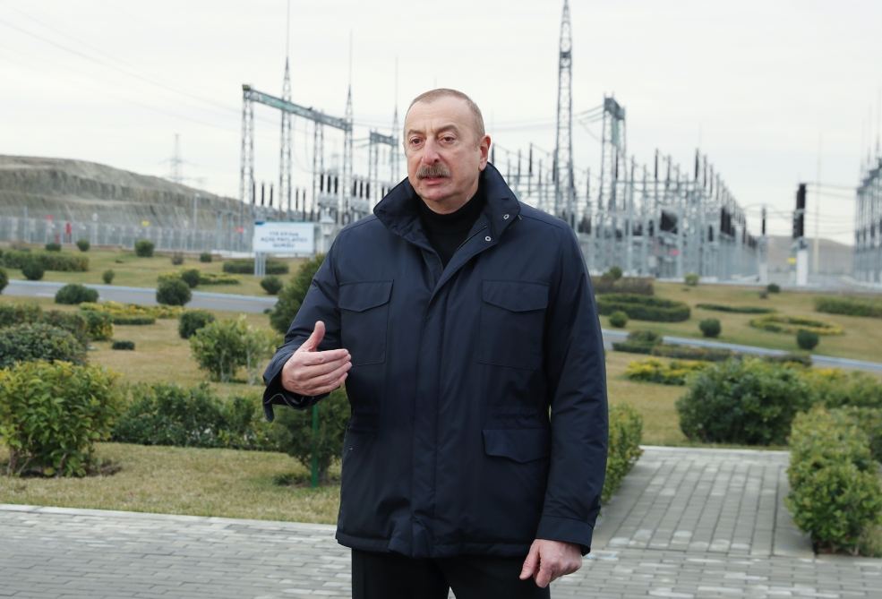 Prezident İlham Əliyev: Ölkə daxilində enerji təhlükəsizliyi ilə bağlı heç bir problem yoxdur