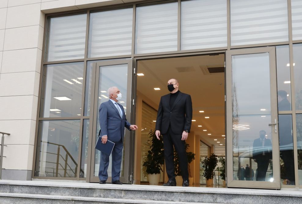 Prezident İlham Əliyev “Qobu” Enerji Qovşağının açılışında iştirak edib (FOTO/VİDEO) (YENİLƏNİB)