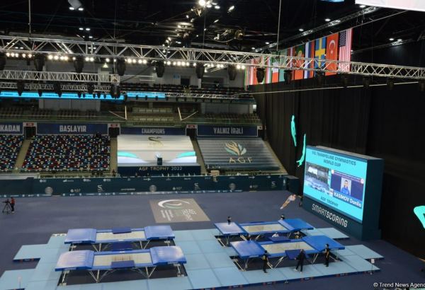 Bakıda keçirilən batut gimnastikası üzrə Dünya Kubokunun yarımfinalına vəsiqə qazanan gimnastlar məlum olub