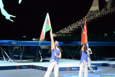 Bakıda batut gimnastikası üzrə Dünya Kubokunun açılış mərasimi keçirilib (FOTO)