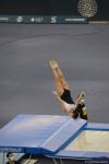 Bakıda keçirilən batut gimnastikası üzrə Dünya Kubokunun ilk günündən maraqlı anlar (FOTO)