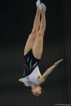 Bakıda keçirilən batut gimnastikası üzrə Dünya Kubokunun ilk günündən maraqlı anlar (FOTO)
