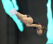Bakıda keçirilən batut gimnastikası üzrə Dünya Kubokunun ilk günündən maraqlı anlar (FOTO)