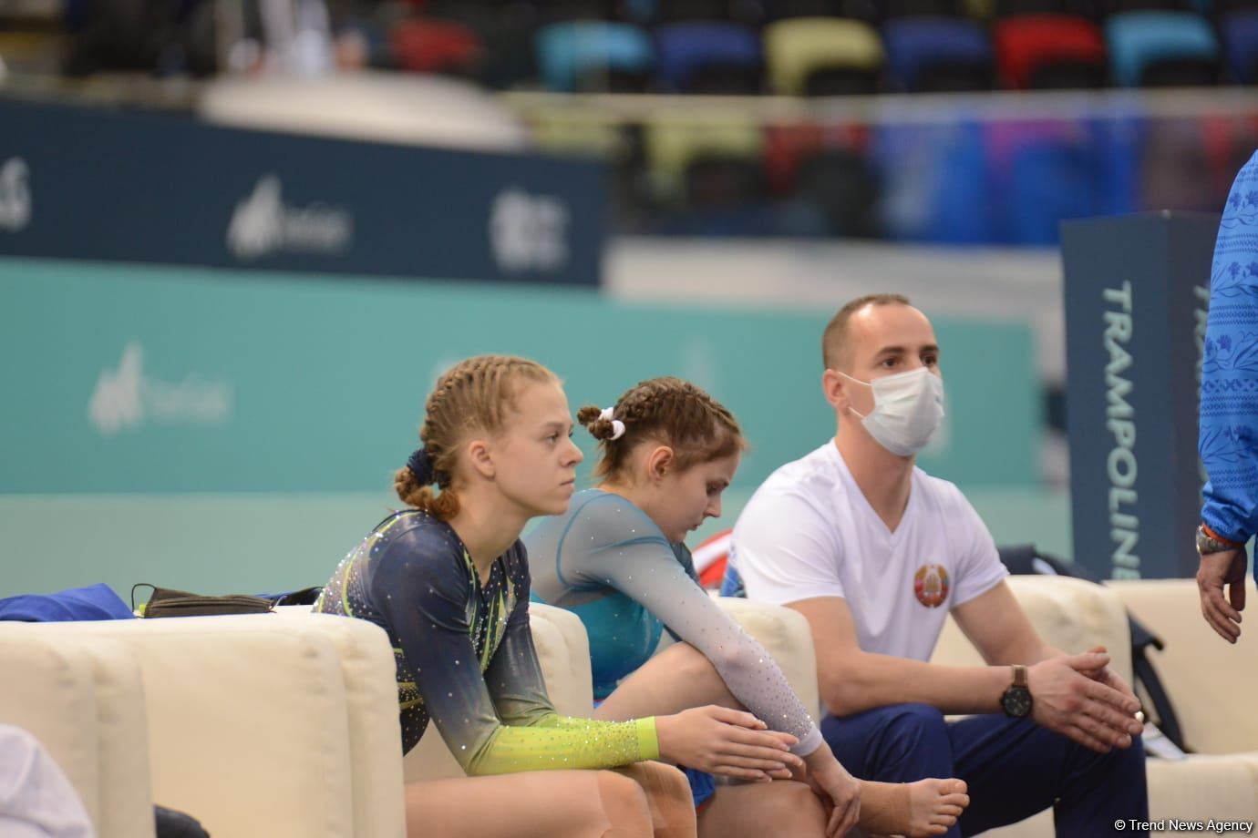 Bakıda batut gimnastikası üzrə Dünya Kuboku yarışları davam edir (FOTO)