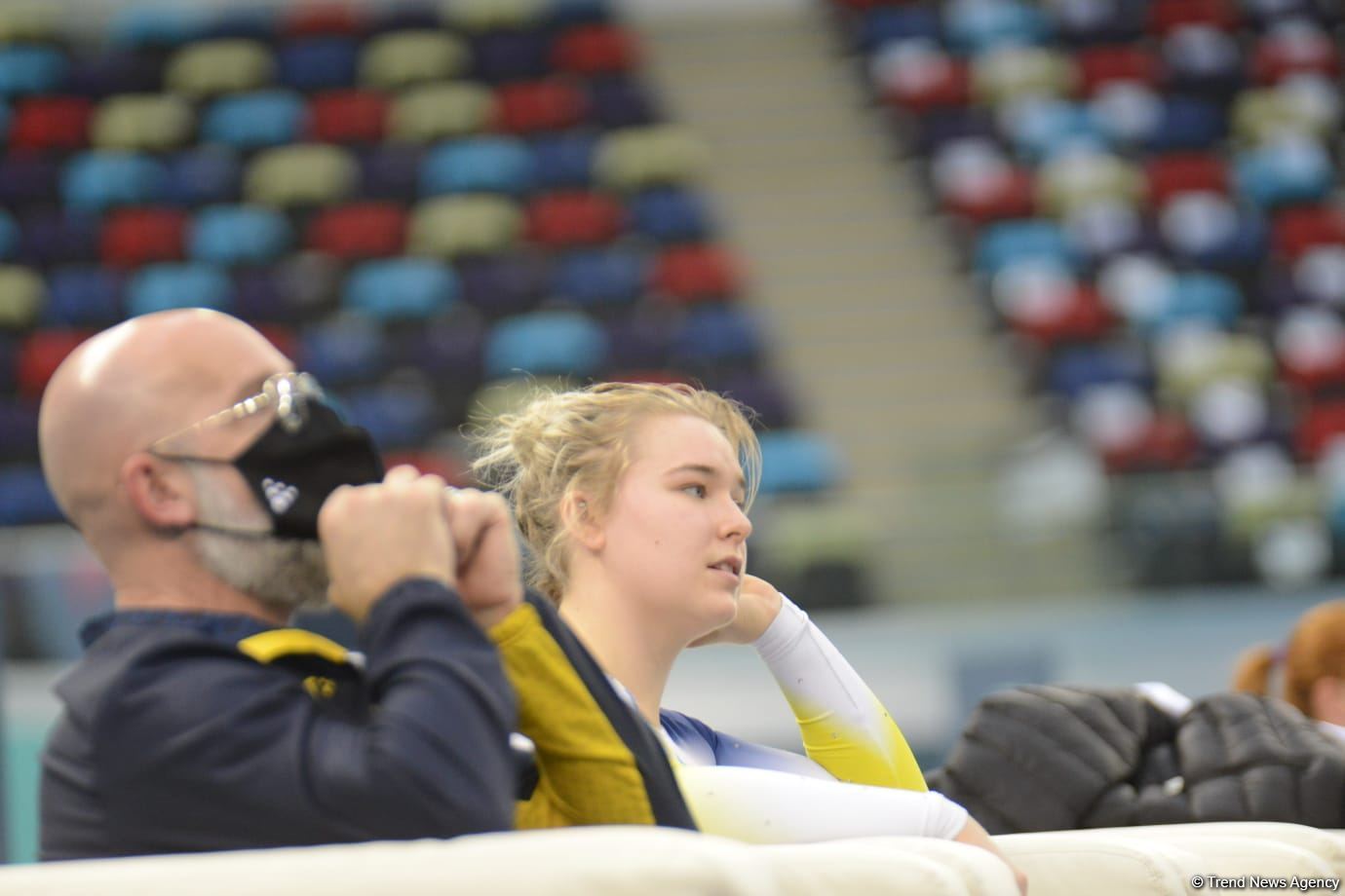 Bakıda batut gimnastikası üzrə Dünya Kuboku yarışları davam edir (FOTO)