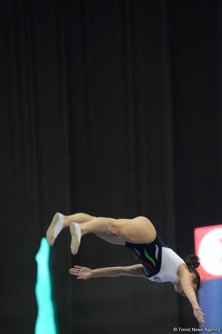 Gimnastımız batut üzrə Dünya Kubokunda finala yüksəlib (FOTO)