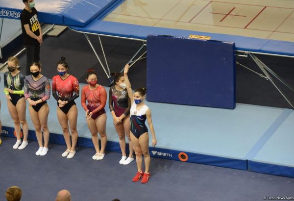 Bakıda batut gimnastikası üzrə Dünya Kubokunun final yarışlarına start verilib (FOTO)