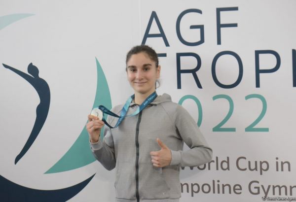 Medal qazanmaq üçün çox çalışırdım - Dünya Kubokunun gümüş medalçısı Selcan Maqsudova