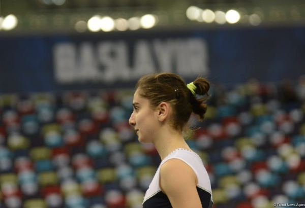 Azərbaycan gimnastı batut gimnastikası üzrə Dünya Kubokunun gümüş medalını qazanıb (FOTO)