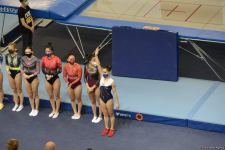 Bakıda batut gimnastikası üzrə Dünya Kubokunun final yarışlarına start verilib (FOTO)