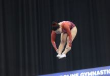 Bakıda batut gimnastikası üzrə Dünya Kubokunun final yarışlarına start verilib (FOTO)