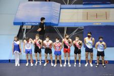 Bakıda batut gimnastikası üzrə Dünya Kubokunun final gününə start verilib (FOTO)