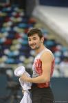 Bakıda batut gimnastikası üzrə Dünya Kubokunun final gününə start verilib (FOTO)