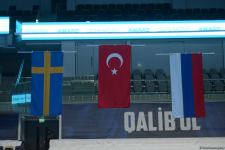 Bakıda batut gimnastikası üzrə Dünya Kubokunun qaliblərinin mükafatlandırılması mərasimi keçirilib (FOTO)